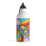 Snake Monster Doodle Stainless Steel Water Bottle - BnG Wear