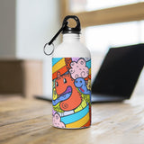 Snake Monster Doodle Stainless Steel Water Bottle - BnG Wear