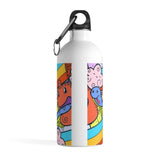 Snake Monster Doodle Stainless Steel Water Bottle - BnG Wear
