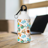 Cute Pattern Doodle Stainless Steel Water Bottle - BnG Wear