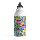 Alien Doodle Stainless Steel Water Bottle - BnG Wear