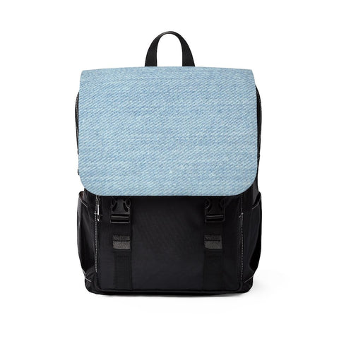 Comfort Denim Print Casual Shoulder Backpack - BnG Wear