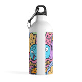 Cute Monster Doodle Stainless Steel Water Bottle - BnG Wear