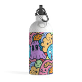 Cute Monster Doodle Stainless Steel Water Bottle - BnG Wear