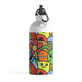 Cute Cartoon Doodle Stainless Steel Water Bottle - BnG Wear