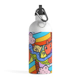 Snake Monster Doodle Stainless Steel Water Bottle - BnG Wear
