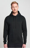 black hoodie men