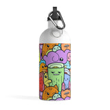 Surprised Monster Doodle Stainless Steel Water Bottle - BnG Wear