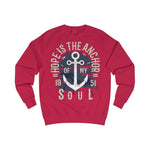 Men's Sweatshirt Hope is the Anchor Soul - BnG Wear