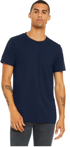 Navy blue plain t-shirt