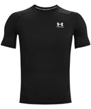 Under Armour HeatGear® short sleeve compression shirt-Black
