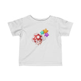 Infant Fine Jersey Printed Tee | Mushroom with star balloon - BnG Wear