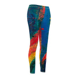 Women's Cut & Sew Casual leggings | Jeggings | Stylish abstract - BnG Wear