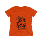 Love Your Body Women's Heather Wicking Tee - BnG Wear