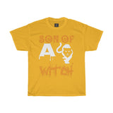 son of a witch halloween black cat classic t shirt