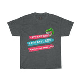 Let's Eat Kids. Let's Eat, Kids. Punctuation Saves Lives Women Tshirt