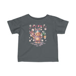 Infant Fine Jersey Printed Tee | I love animals - BnG Wear