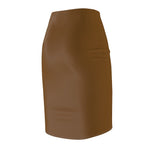 Brown Women's Pencil Skirt - BnG Wear