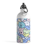 Many Cute Cloud Doodle Stainless Steel Water Bottle - BnG Wear