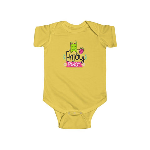 Infant Fine Jersey Bodysuit | Enjoy Today - BnG Wear