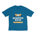 Men's Heather Dri-Fit Tee | Rugby Quarter Back Game On - BnG Wear