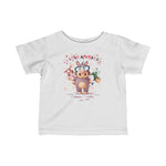 Infant Fine Jersey Printed Tee | I love animals - BnG Wear