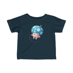 Infant Fine Jersey Printed Tee | Mushroom Skipping - BnG Wear