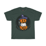happy halloween day halloween pumpkin cat witch classic t shirt