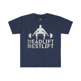 DeadLift BestLift| Men's Fitted Short Sleeve Round Neck Tee - BnG Wear
