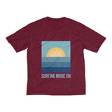 Men's Heather Dri-Fit Tee | Surfing Mode On - BnG Wear