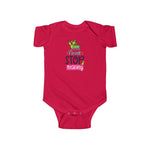 Infant Fine Jersey Bodysuit | Never Stop Reading - BnG Wear