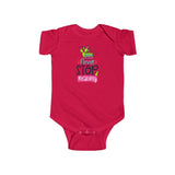 Infant Fine Jersey Bodysuit | Never Stop Reading - BnG Wear