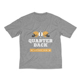 Men's Heather Dri-Fit Tee | Rugby Quarter Back Game On - BnG Wear
