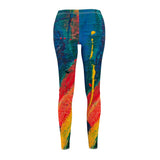 Women's Cut & Sew Casual leggings | Jeggings | Stylish abstract - BnG Wear