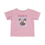 Infant Fine Jersey Printed Tee | Kitty - BnG Wear