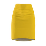 Yellow Women's Pencil Skirt - BnG Wear