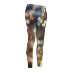 Women's Cut & Sew Casual Leggings | Jeggings | City Light Abstract - BnG Wear