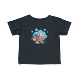 Infant Fine Jersey Printed Tee | Cute Donkey and its friends - BnG Wear