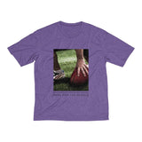 Men's Heather Dri-Fit Tee | Here For The Huddle Rugby - BnG Wear