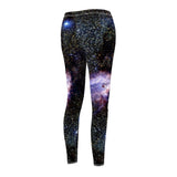 Women's Cut & Sew Casual Leggings | Jeggings | Galaxy Abstract - BnG Wear