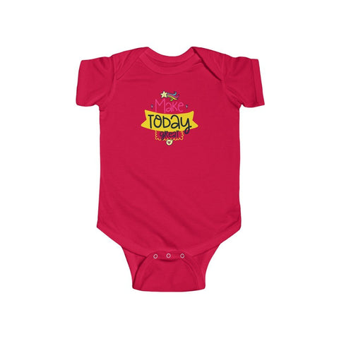 Infant Fine Jersey Bodysuit | Make Today Great - BnG Wear