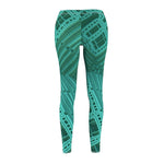 Women's Cut & Sew Casual Leggings | Building Abstract - BnG Wear