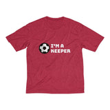 Men's Heather Dri-Fit Tee | I'M a Keeper Football - BnG Wear