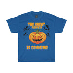 the great pumpkin is coming halloween classic t shirt
