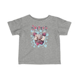 Infant Fine Jersey Printed Tee | Kitty - BnG Wear