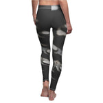 Women's Cut & Sew Casual Leggings | Jeggings | Chain Abstract - BnG Wear