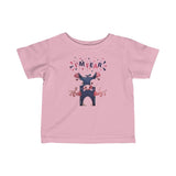 Infant Fine Jersey Printed Tee | I'M fear - BnG Wear