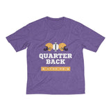 Men's Heather Dri-Fit Tee | Rugby Quarter Back Game On - BnG Wear