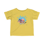 Infant Fine Jersey Printed Tee | Cute Donkey and its friends - BnG Wear