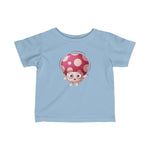 Infant Fine Jersey Printed Tee |  Happy Mushroom - BnG Wear
